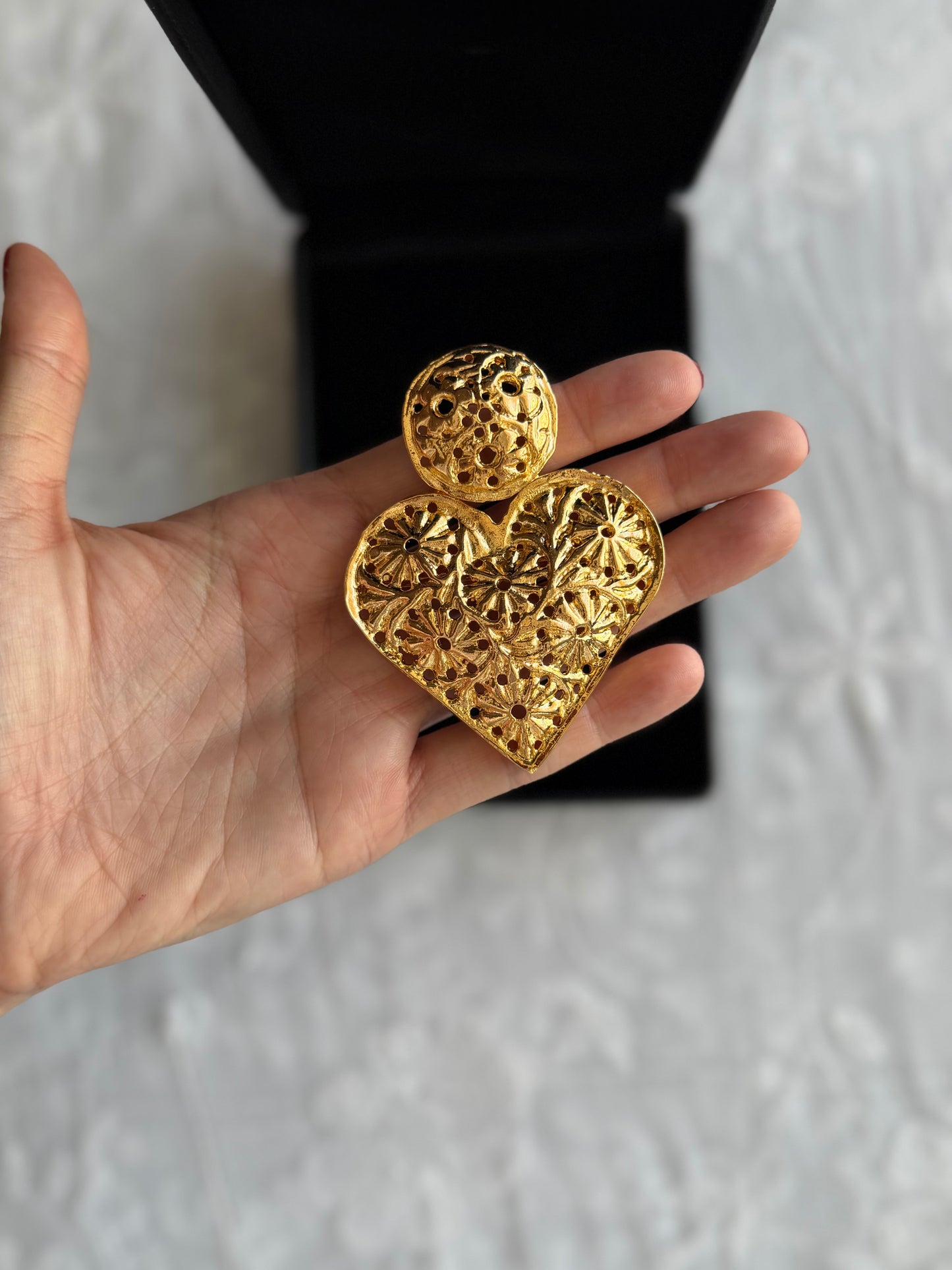Gold Plated Pan Hairclip (SINGLE PIECE)