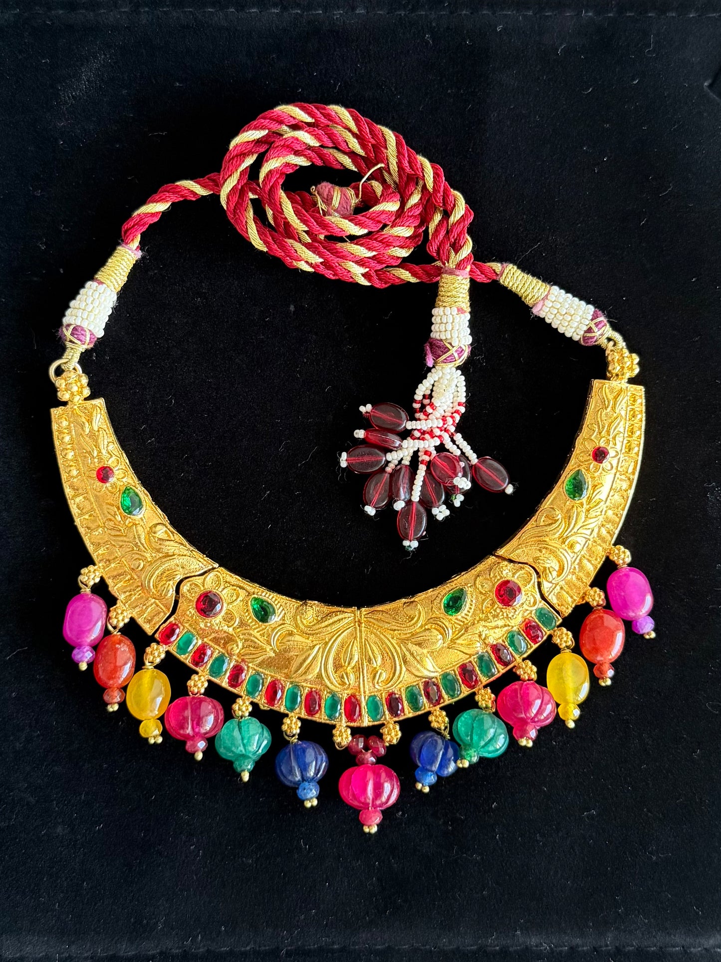 Gold Plated Rod Choker