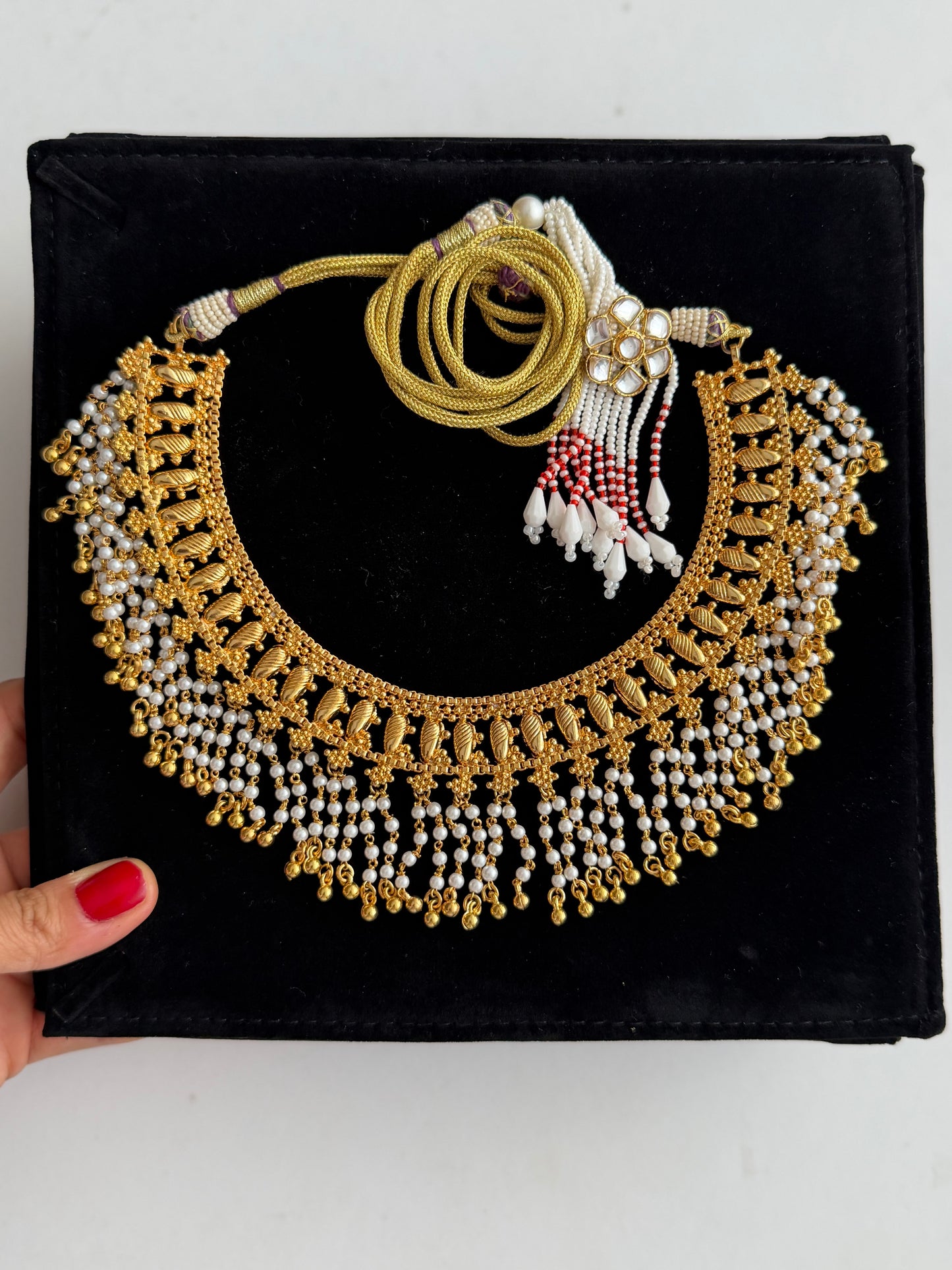 Gold Plated Nazrana Choker