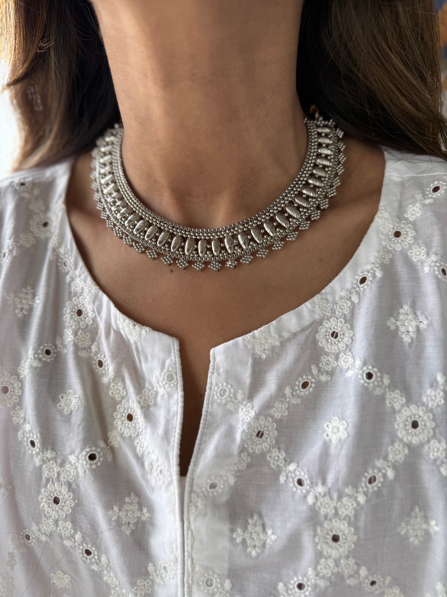 Silver Plated Choker