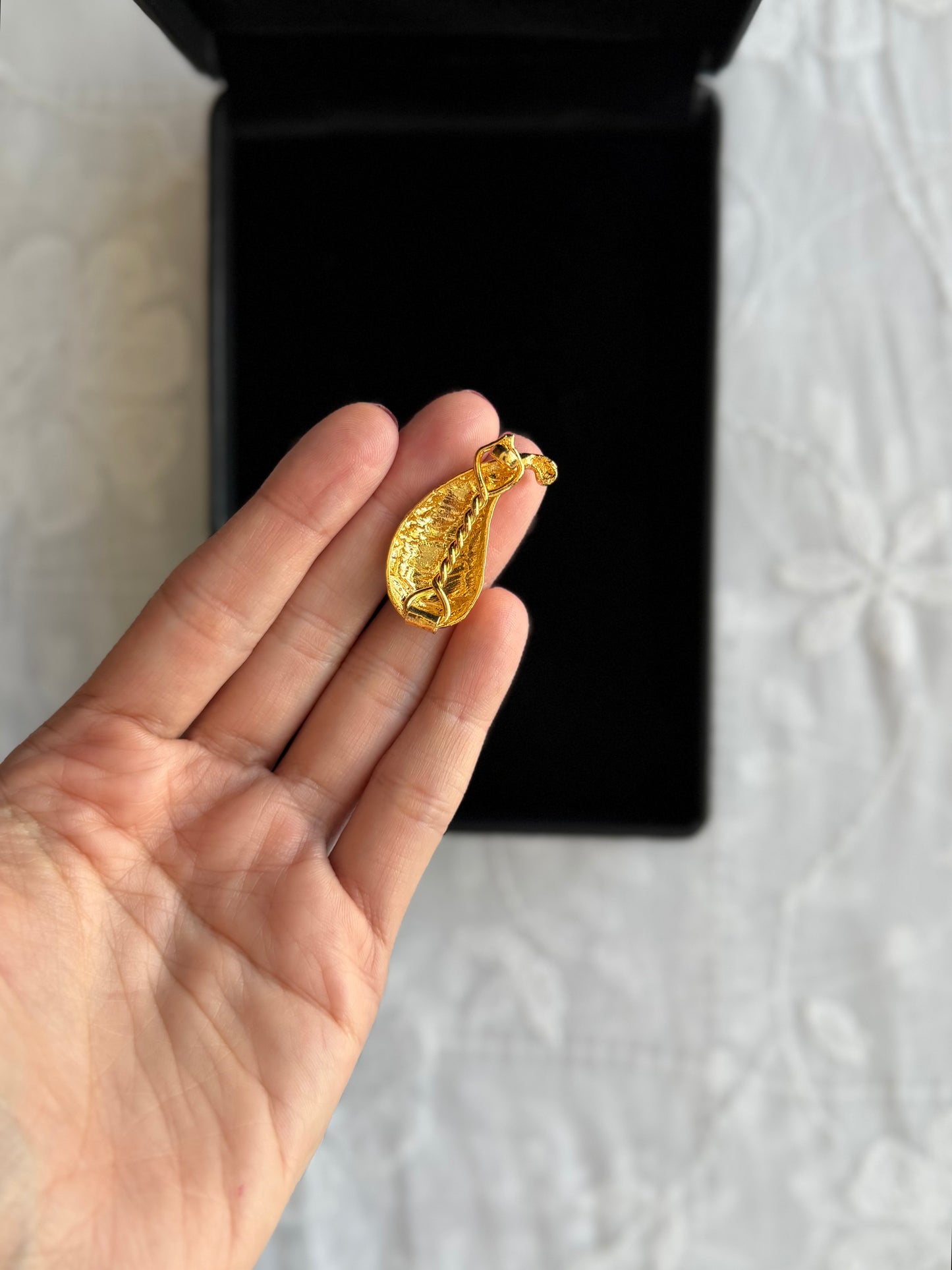 Gold Plated Kairi Hairclip (SINGLE PIECE)