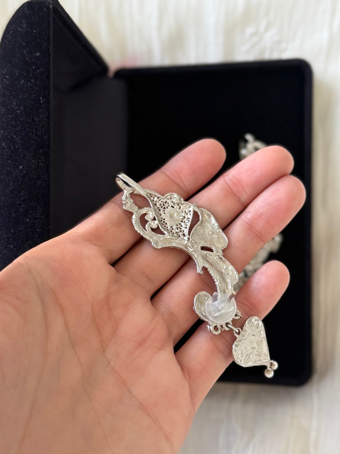 Silver Plated Dilber Earcuffs