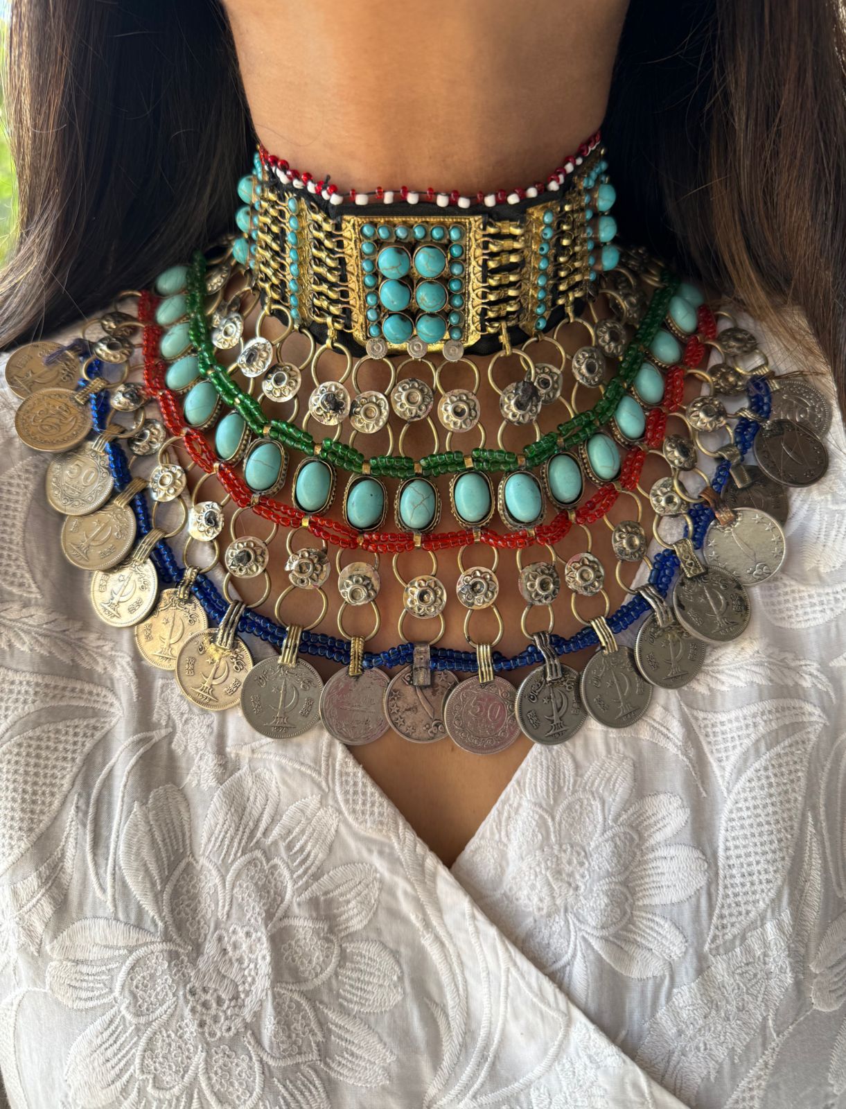 Classic Afghan Vintage Choker