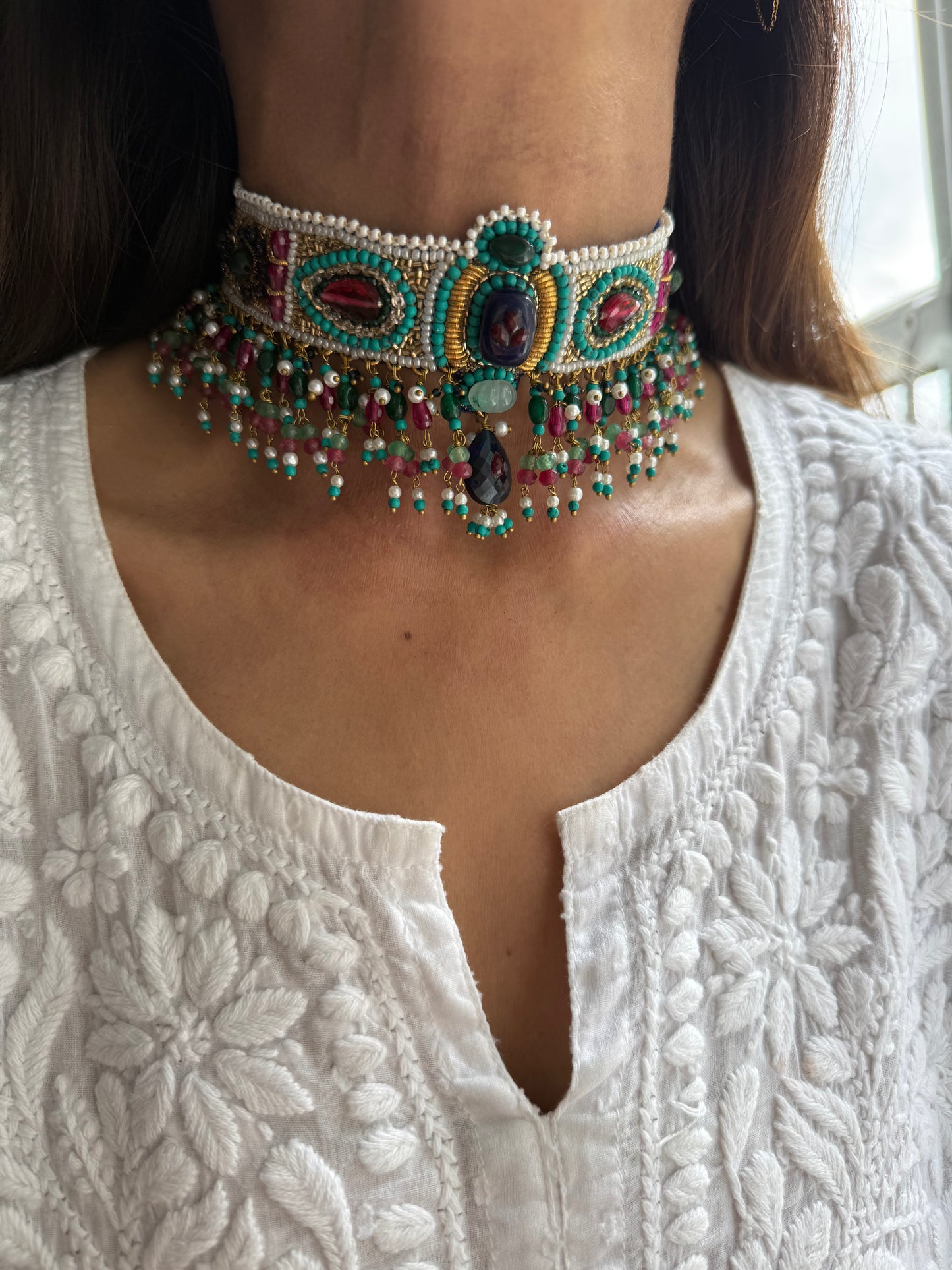 Zardoozi Mughal Choker