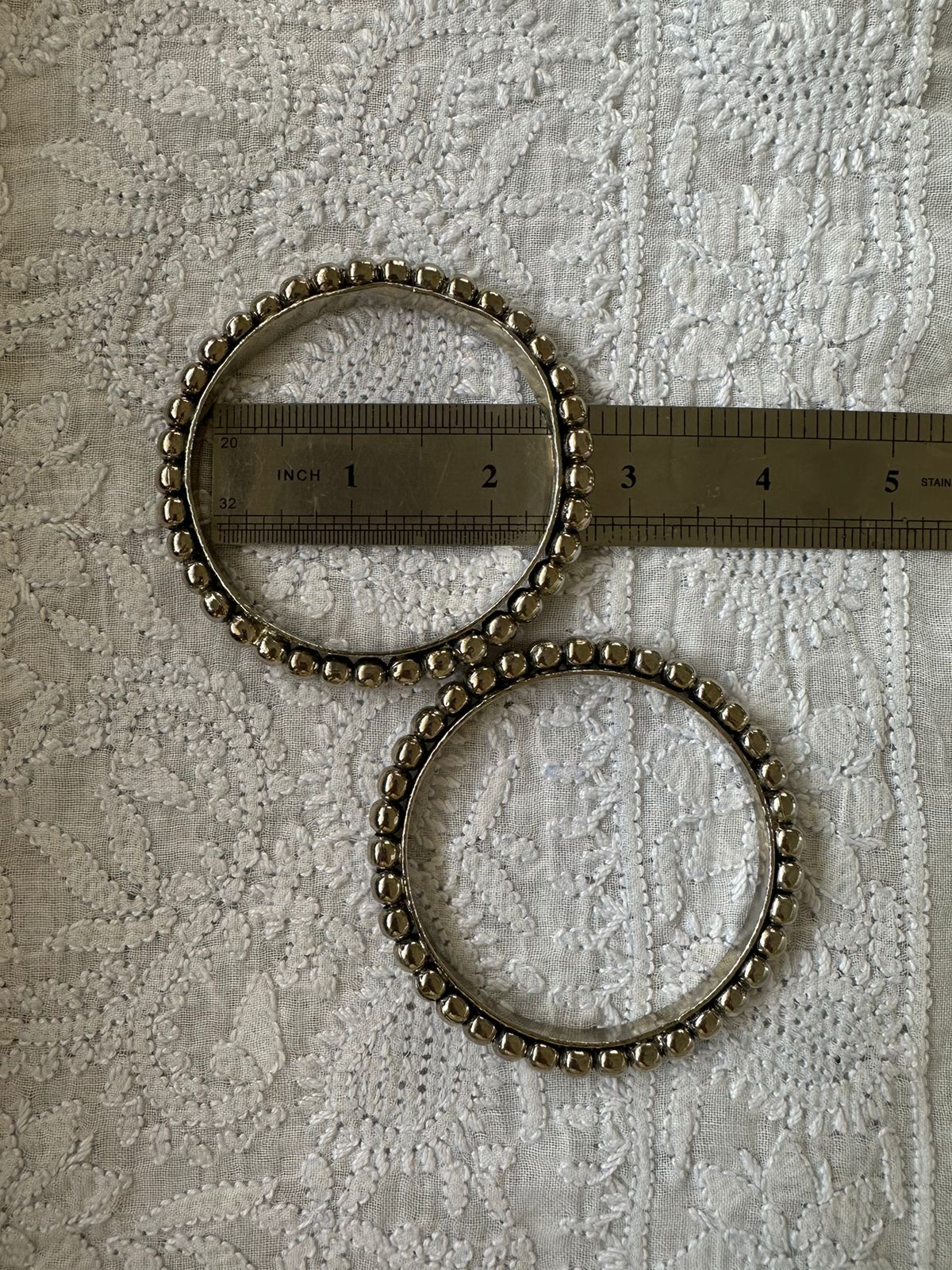 Silver plated Kadey ( pair)