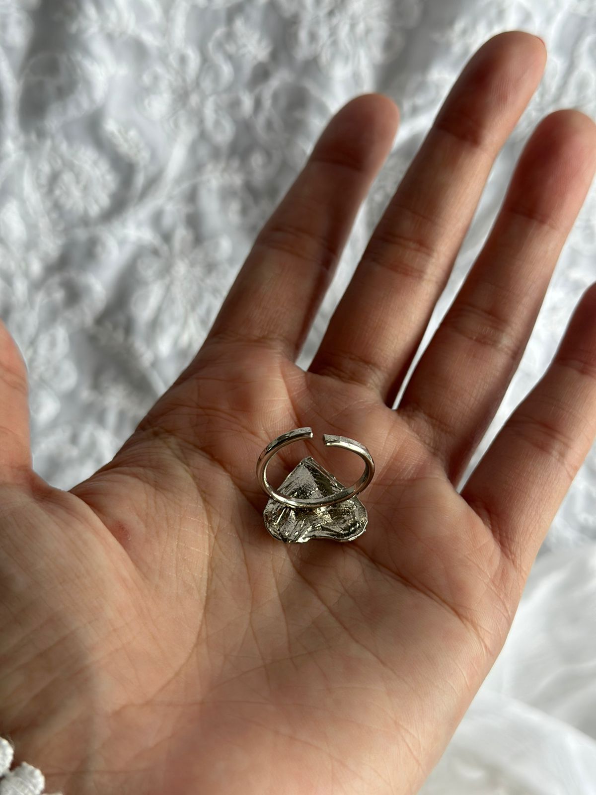 Pan Ring in Silver Polish