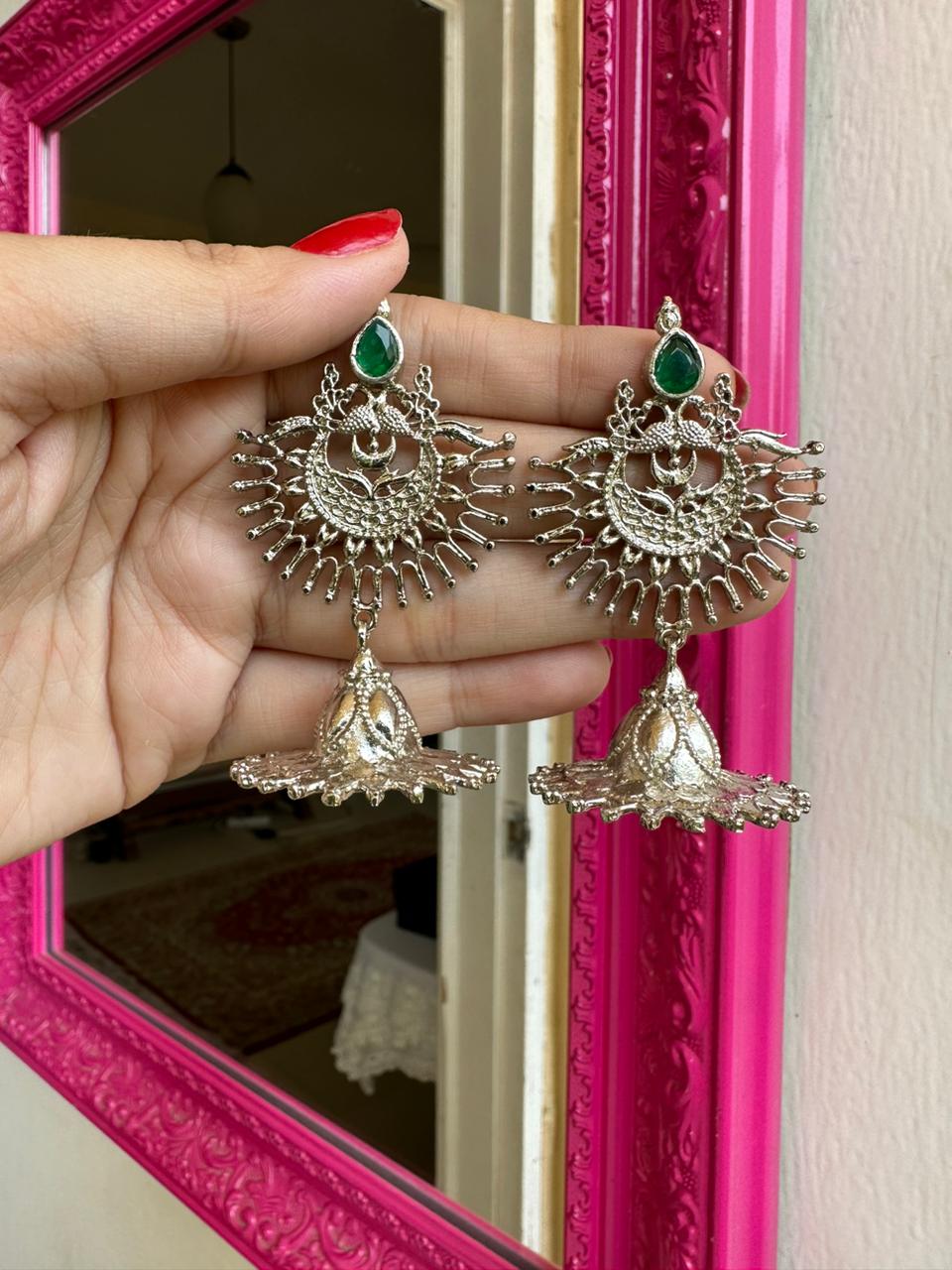 Basic Silver Plated Jhumka