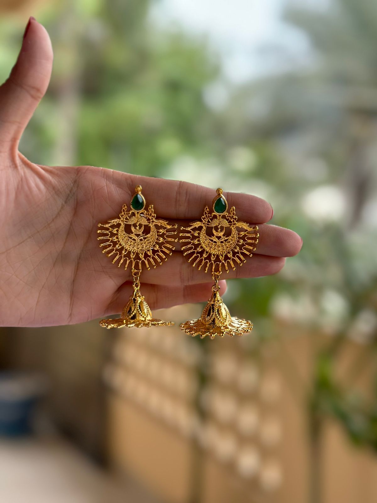 Gold plated Jhumka