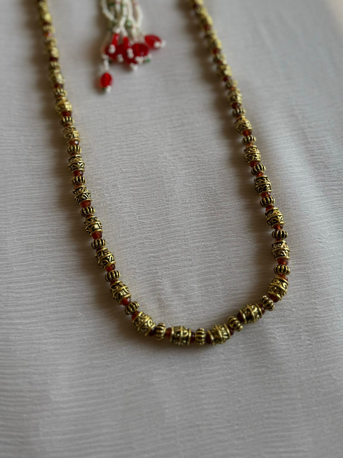 Aqeeq Gold Matar Mala