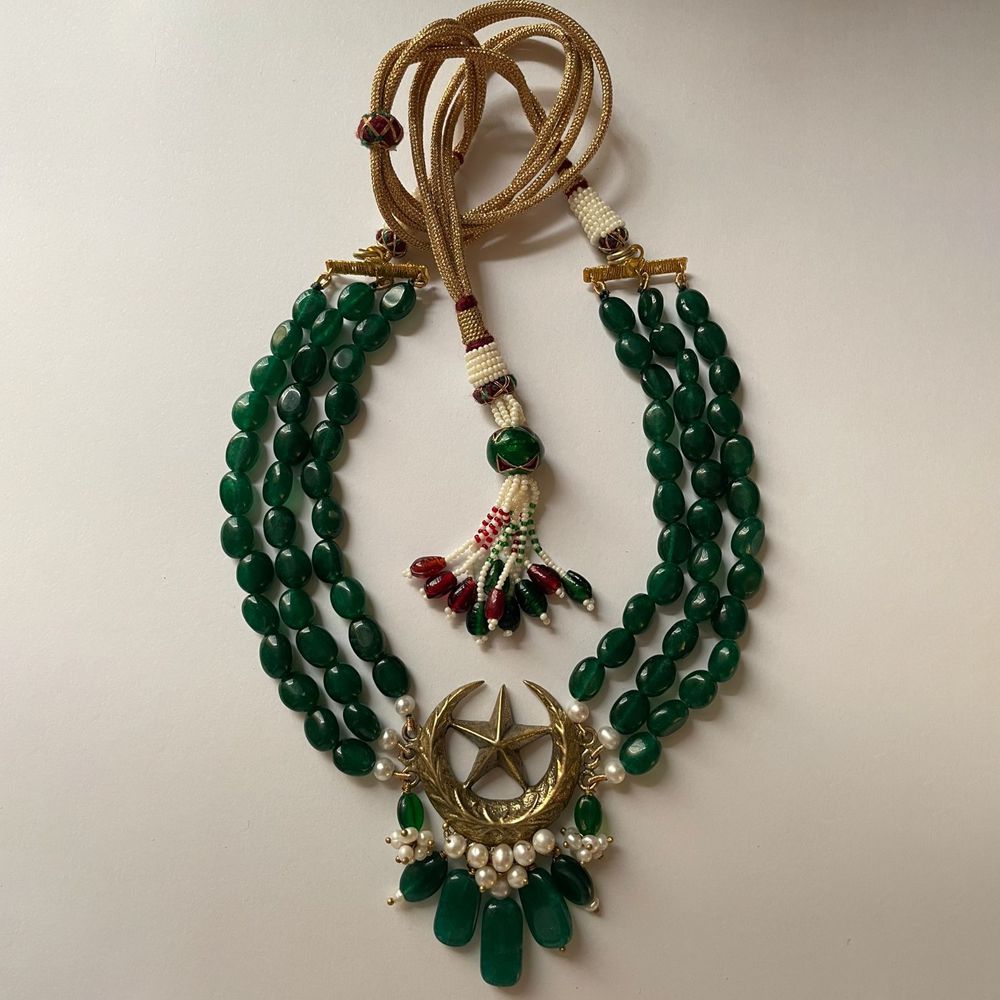 Chand Tara Emerald Choker