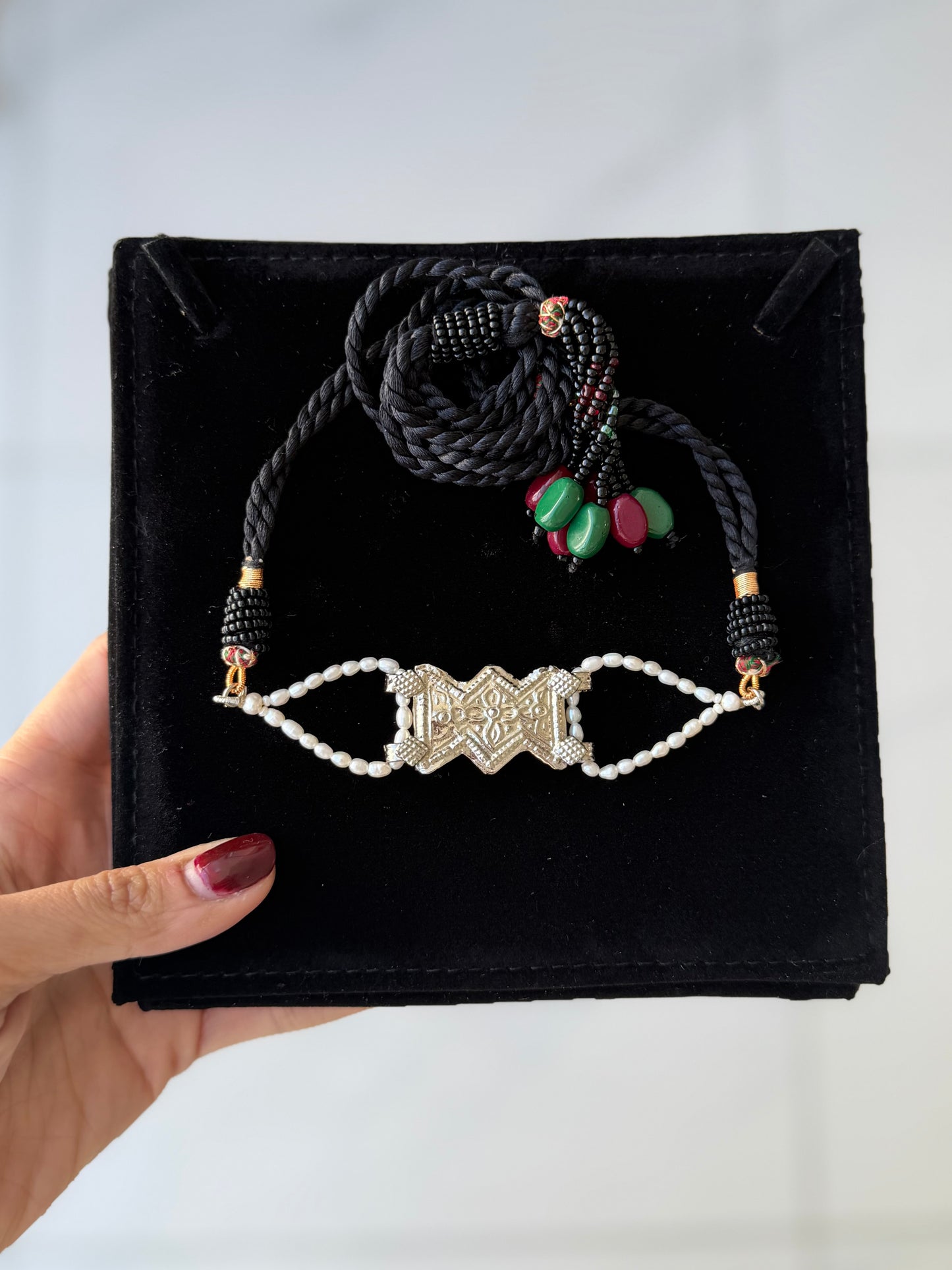 Silver Plated Kohistani Choker