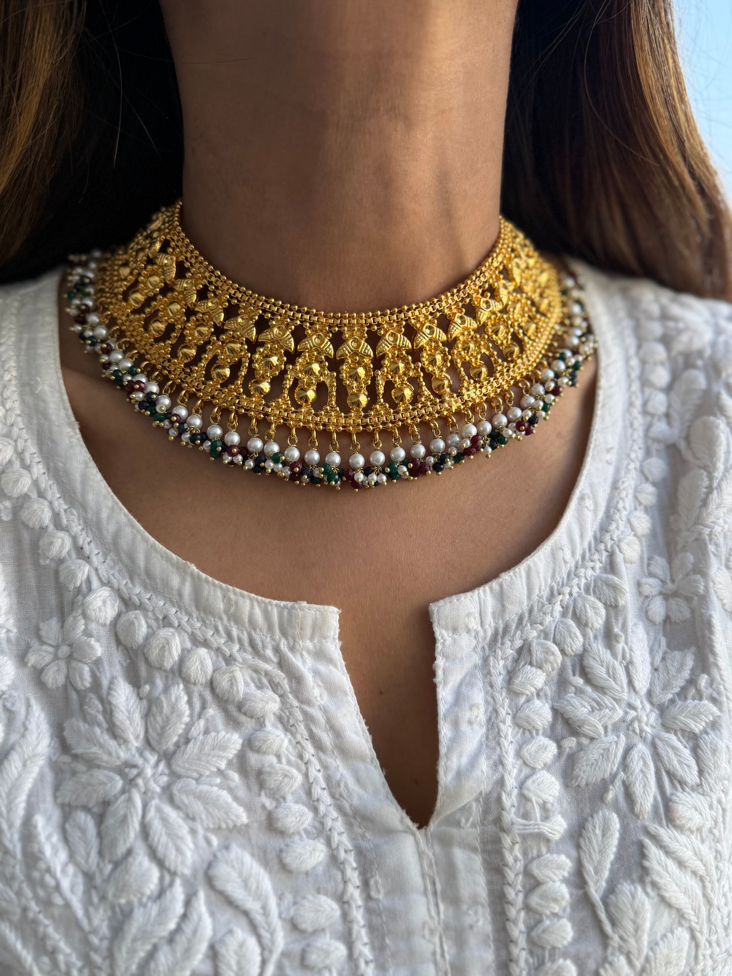 Gold Plated Noor Choker