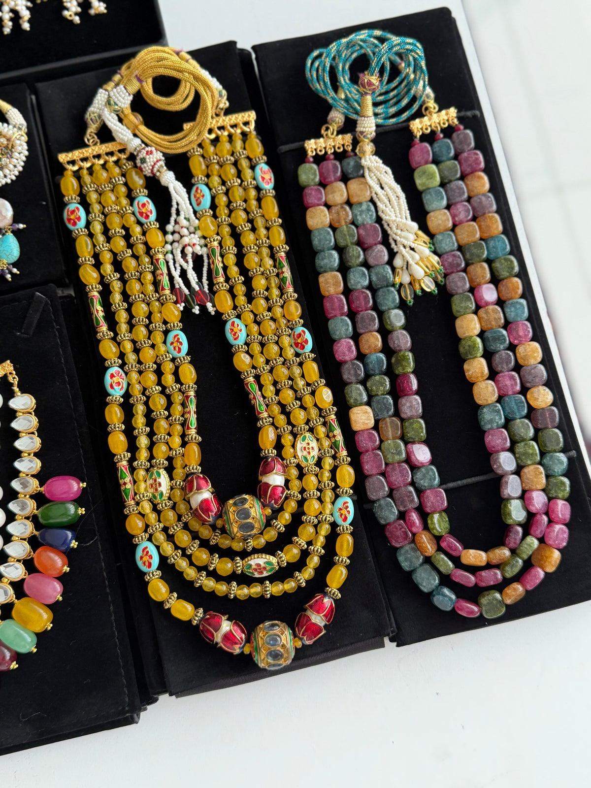 Yellow Meena Mala