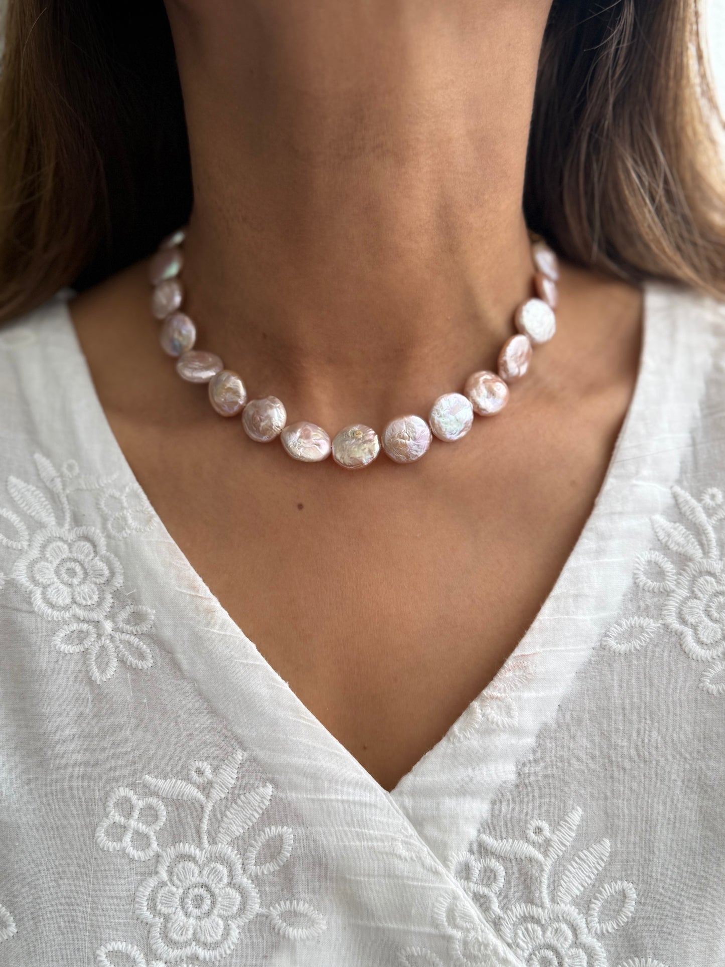 Real Fresh Water Pearl Choker