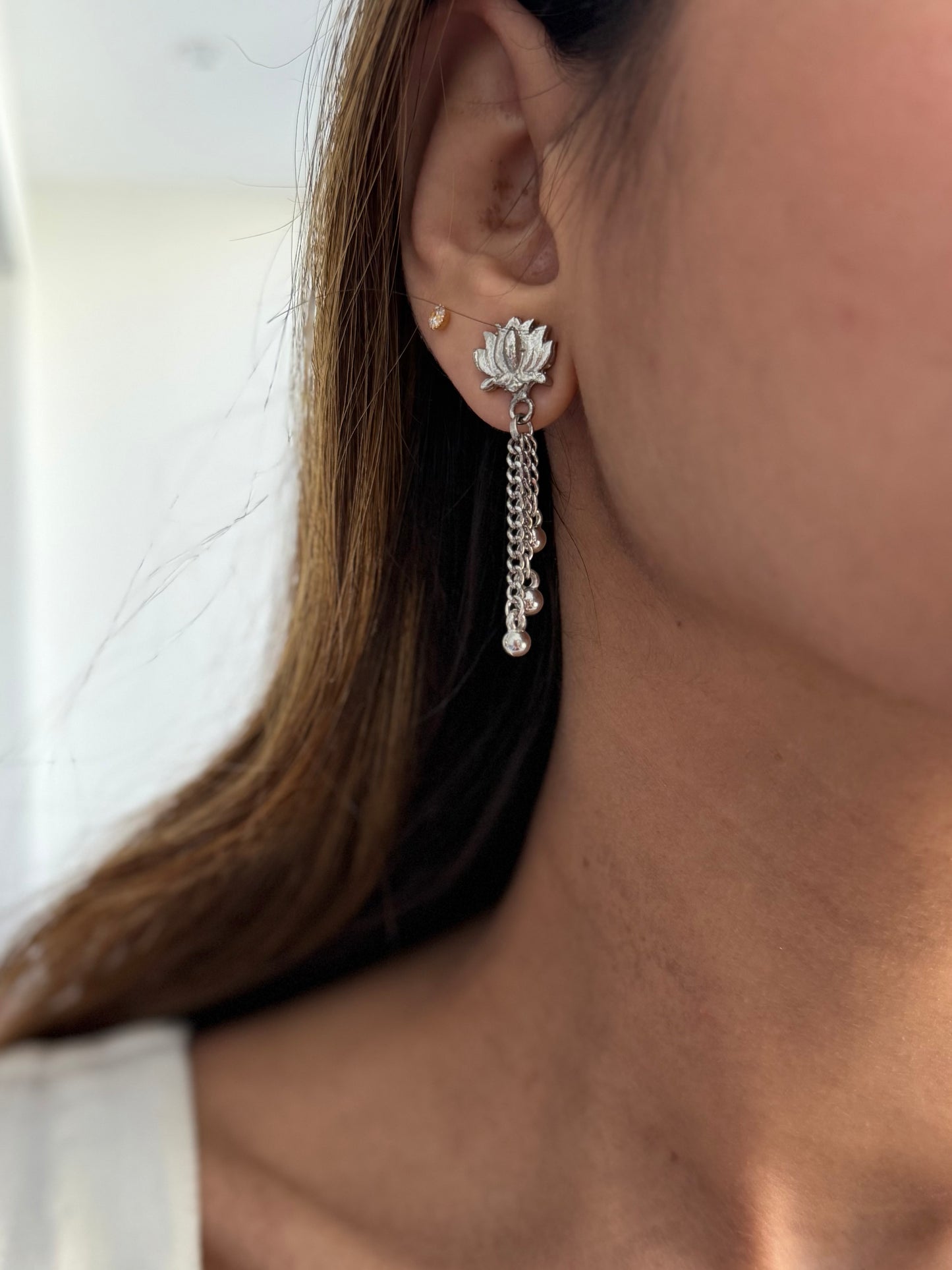 Minimalistic Silver Plated Earrings