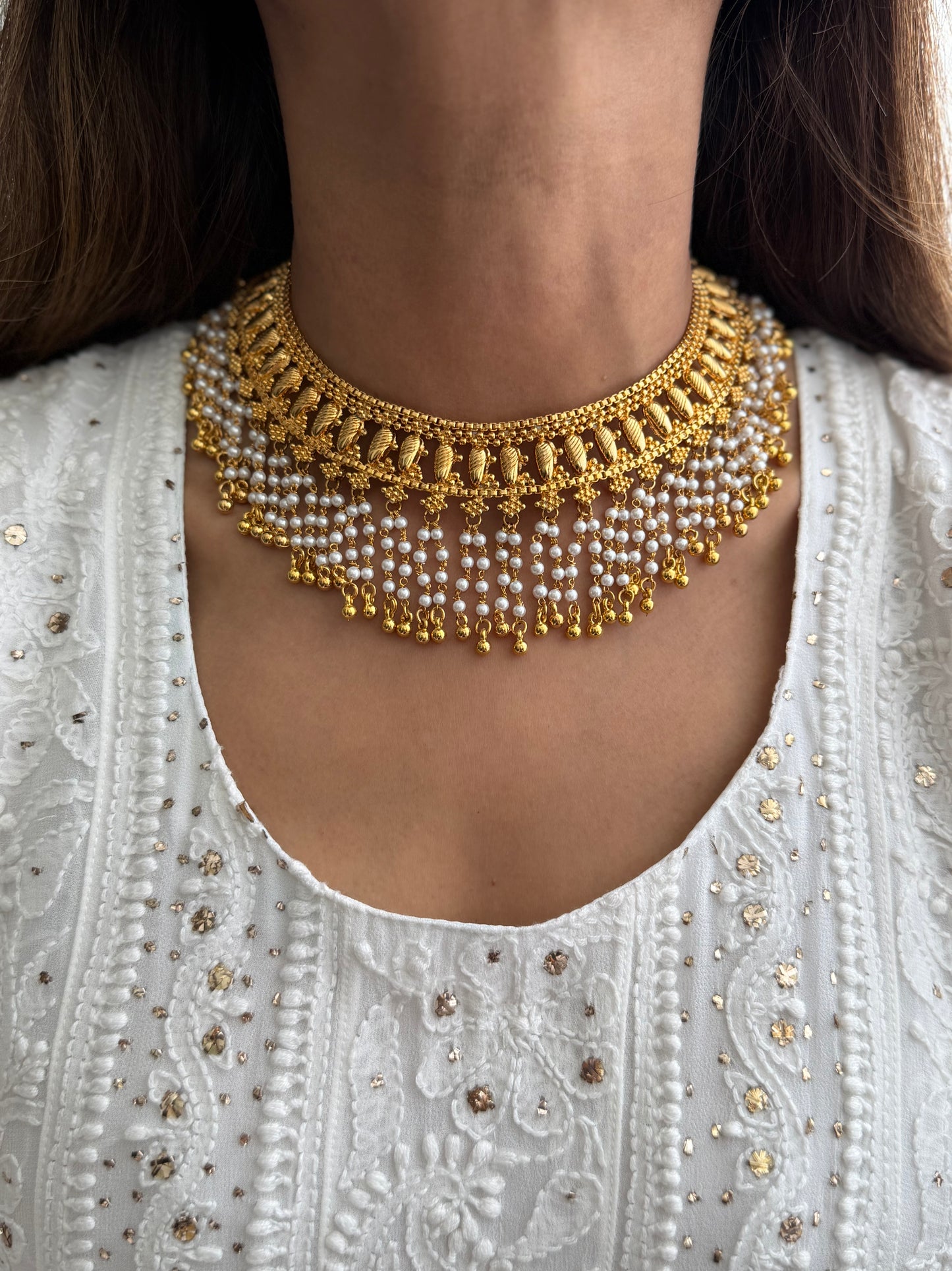 Gold Plated Nazrana Choker