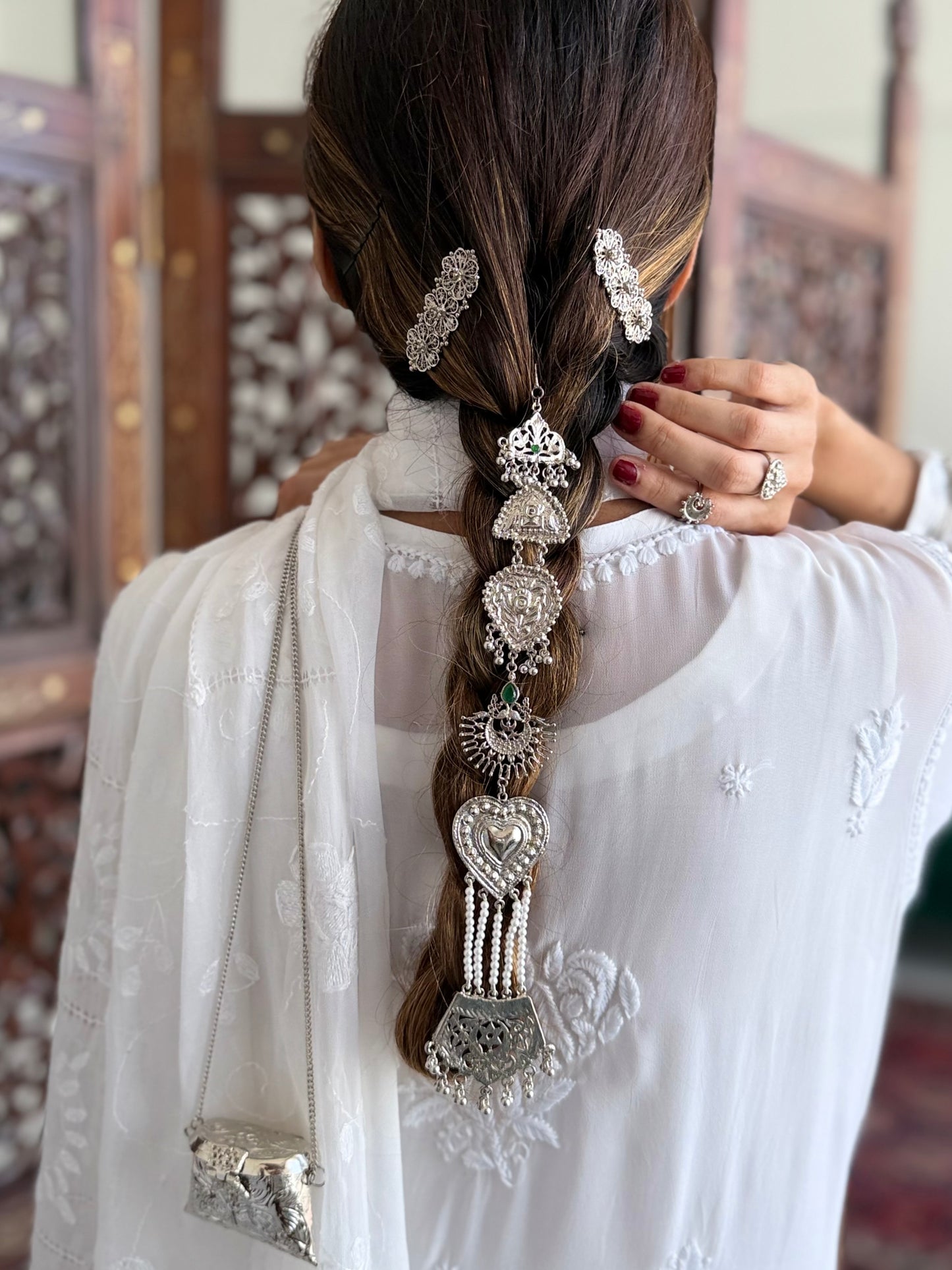 Silver Plated Braid Chain