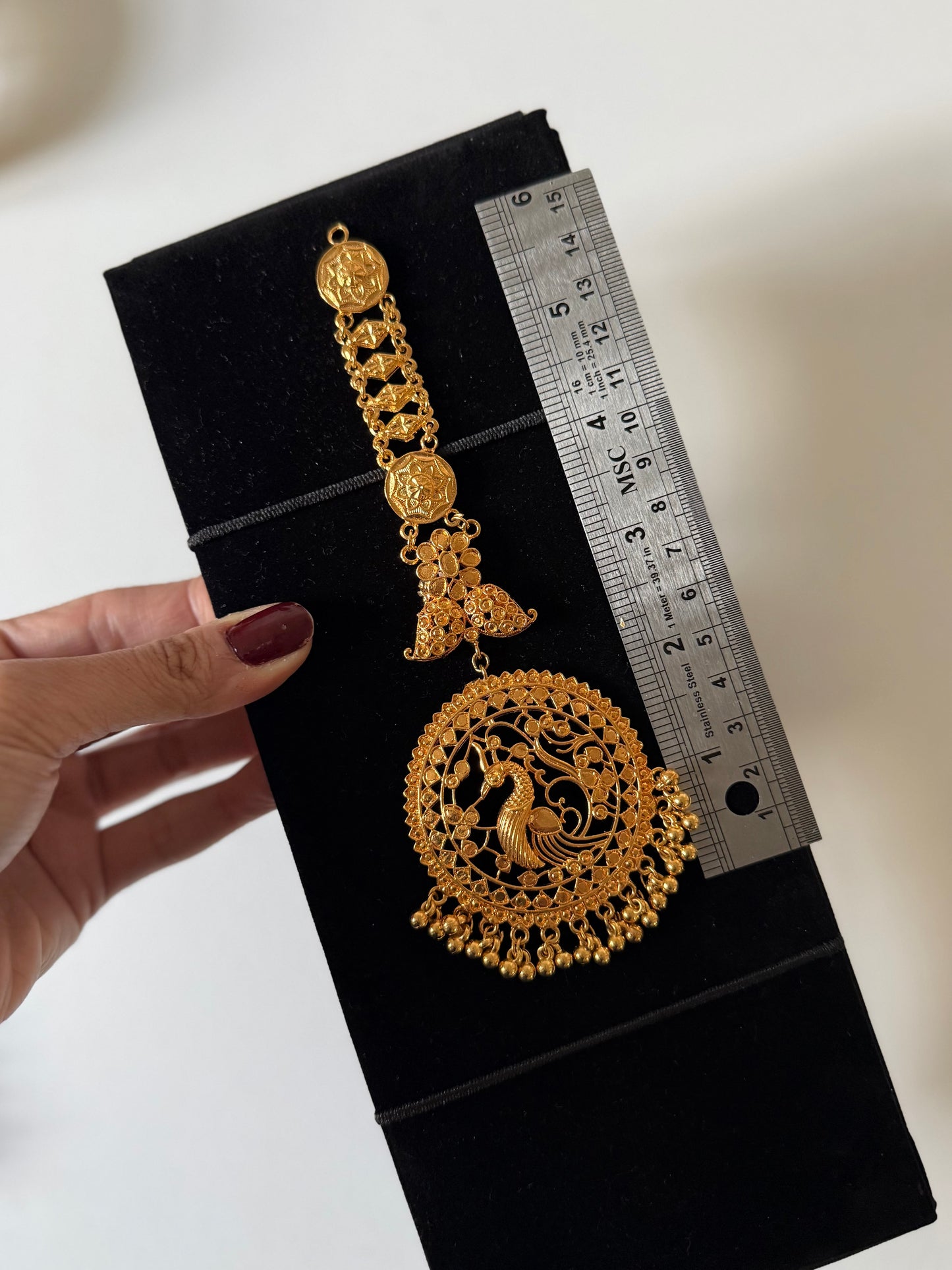 Bandhani gold plated Teeqa