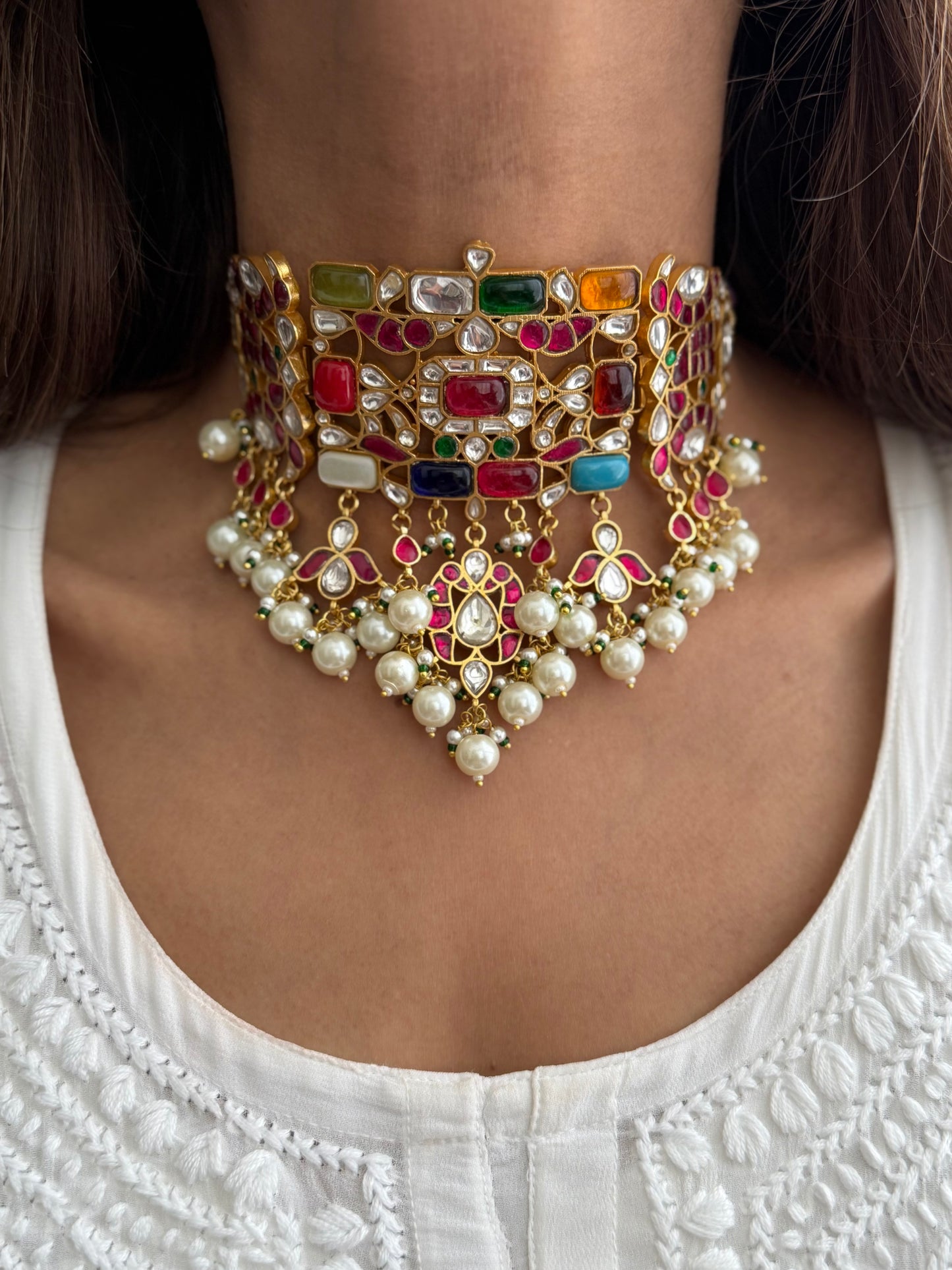 Gulnar Thappa Kundan Choker