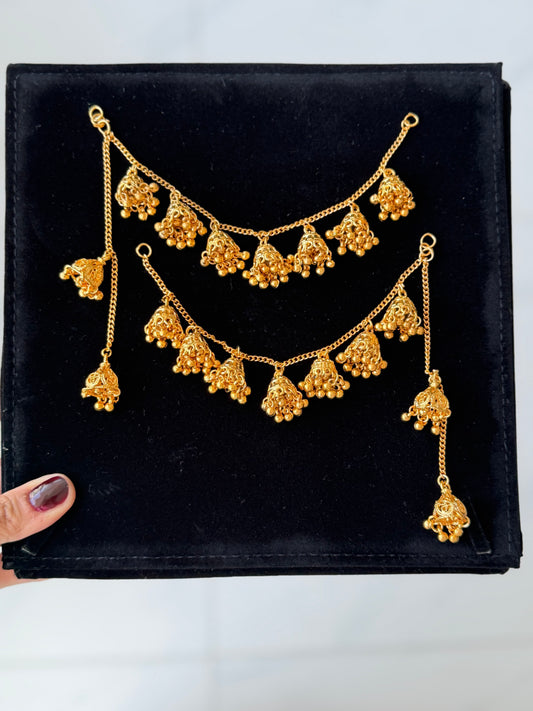 Gold Plated Dholki Saharey
