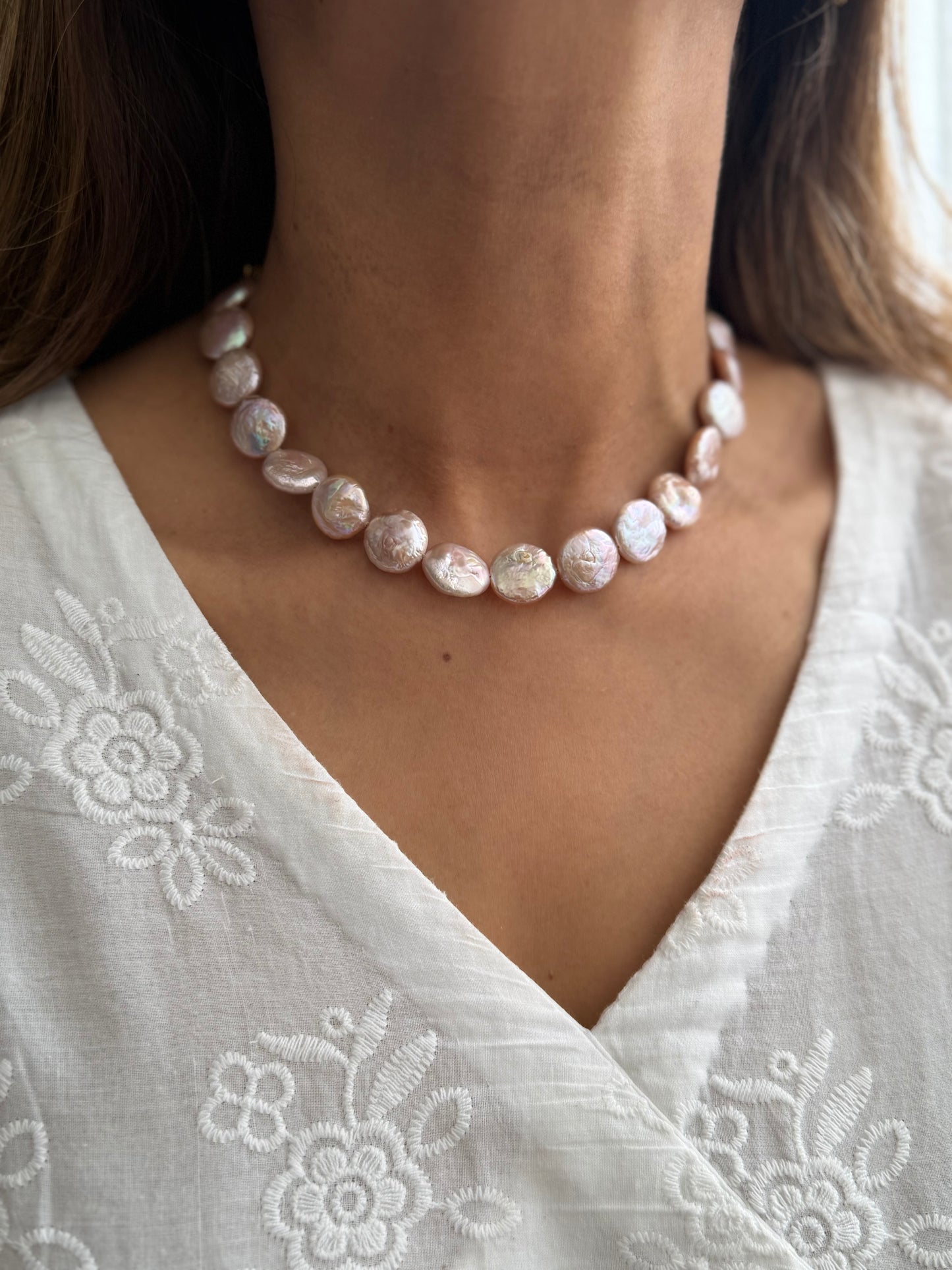 Real Fresh Water Pearl Choker