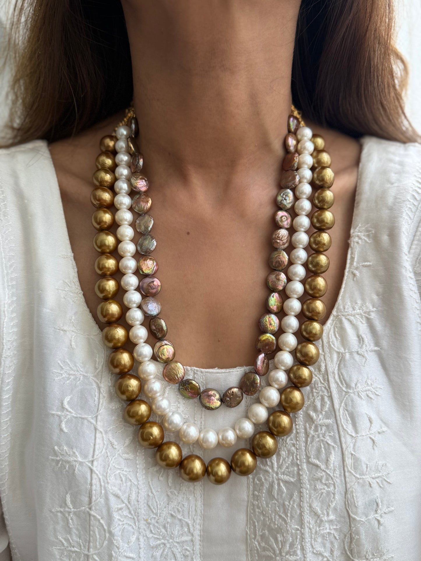 Real Fresh Water Pearl Mala