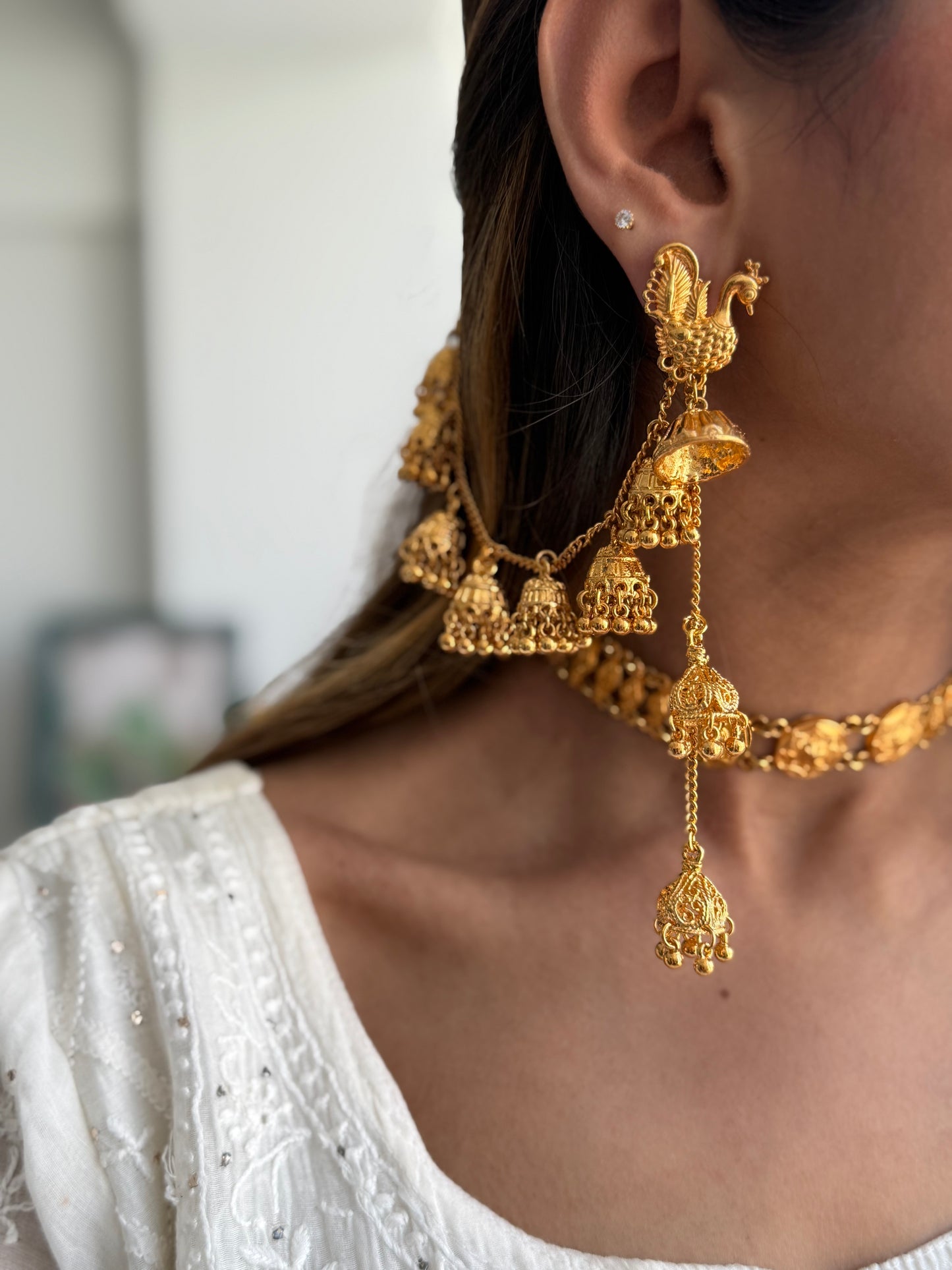 Gold Plated Dholki Saharey