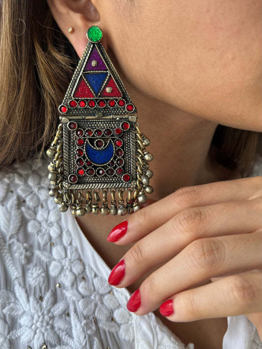 Vintage Afghan Earrings