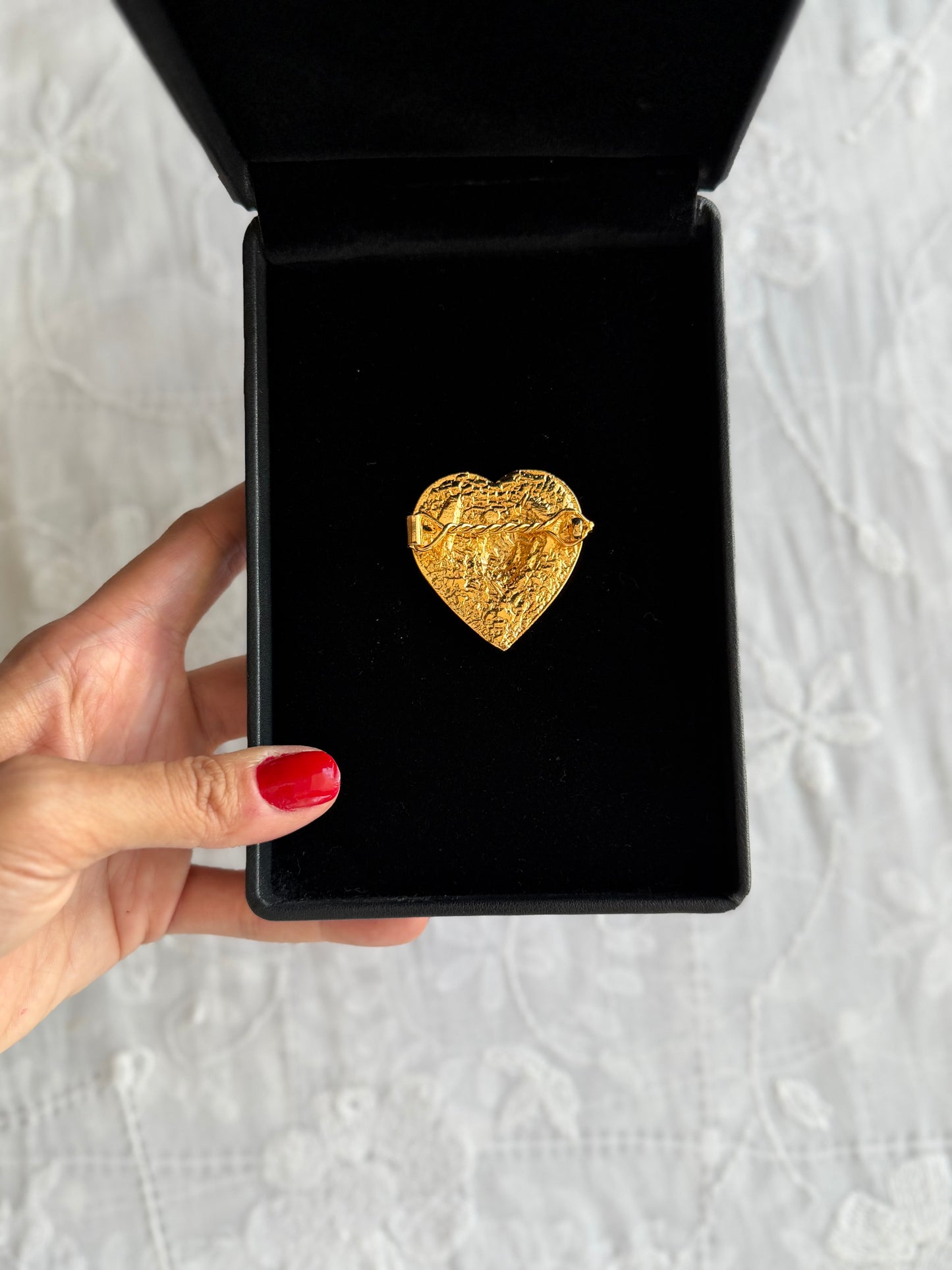 Gold Plated Pan Hairclip (SINGLE PIECE)