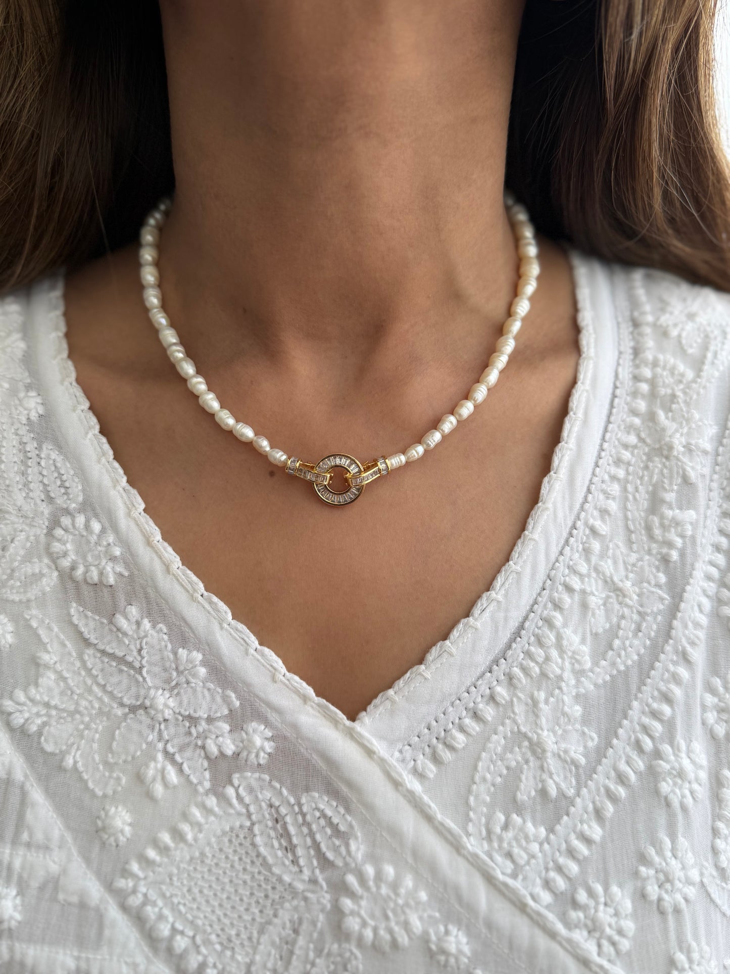 Real Fresh Water Pearl Choker