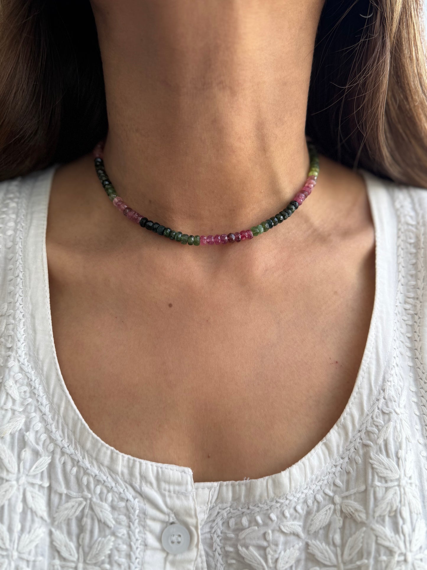 Real Tourmaline Choker