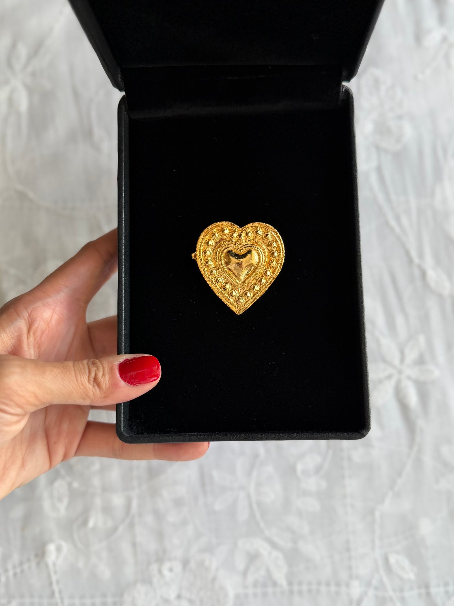 Gold Plated Pan Hairclip (SINGLE PIECE)