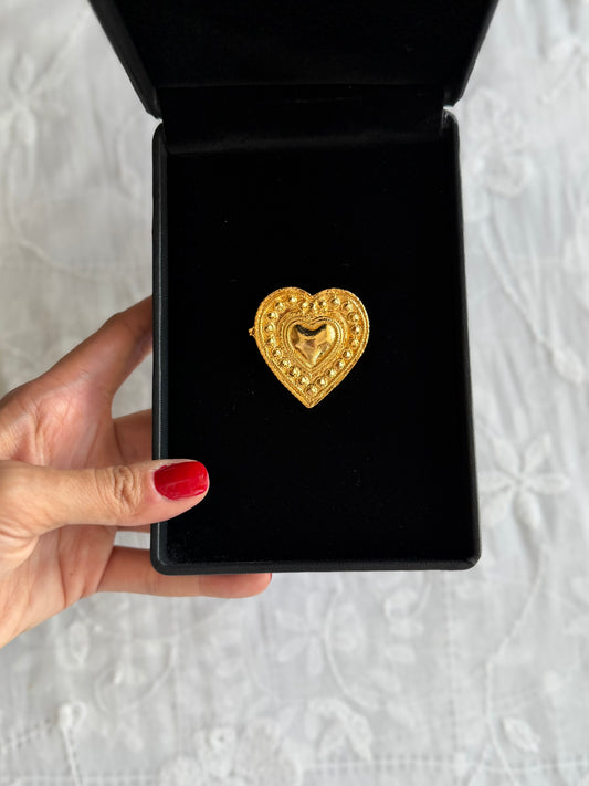 Gold Plated Pan Hairclip (SINGLE PIECE)