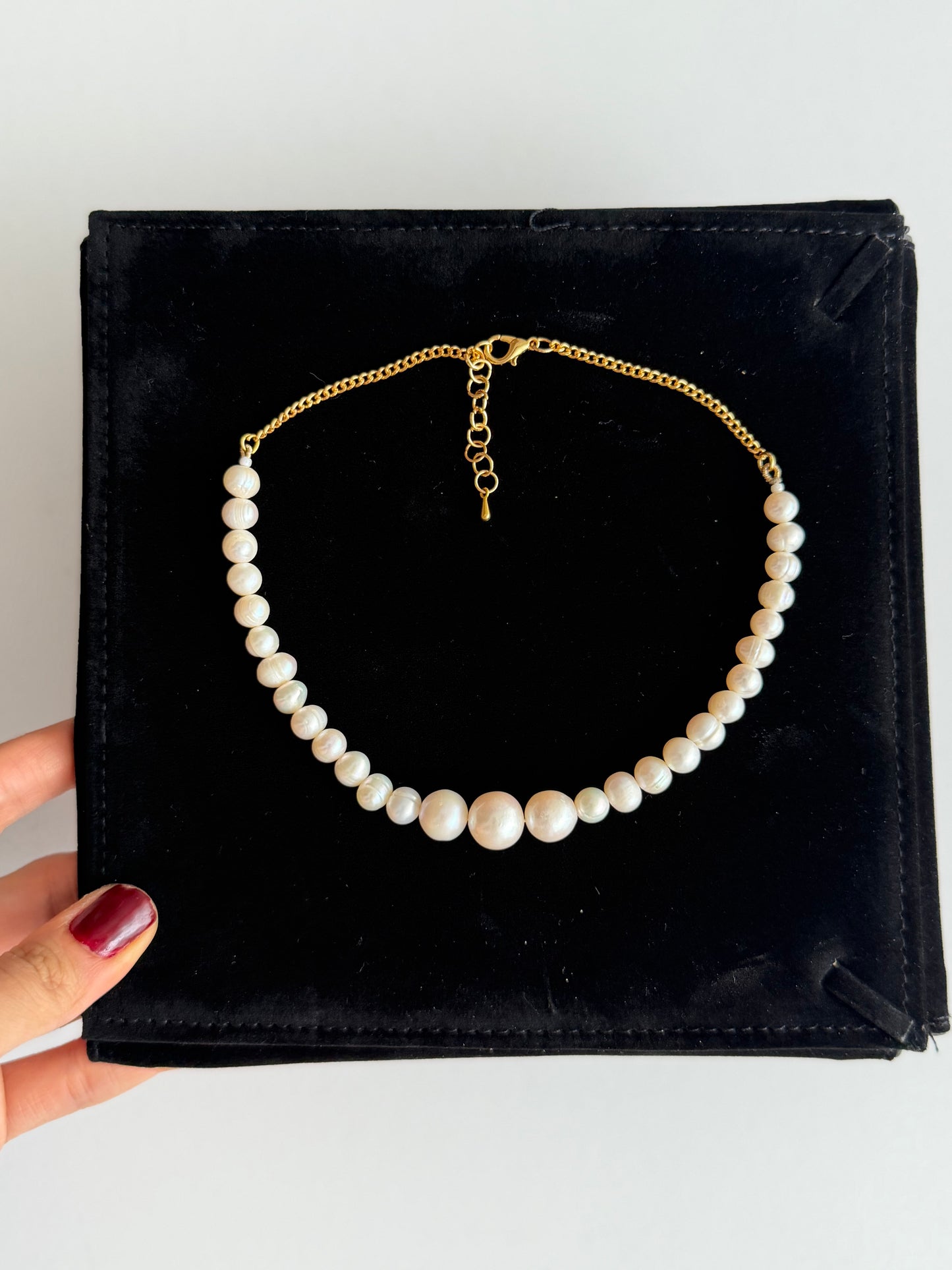 Real Fresh Water Pearl Choker