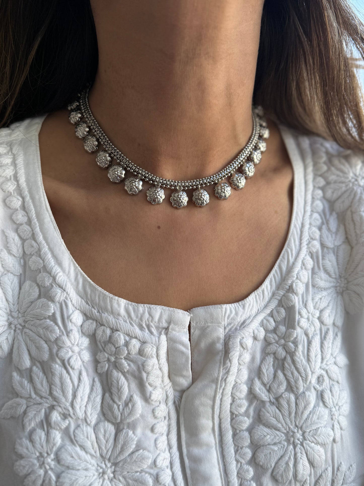 Silver Plated Minimalistic Choker