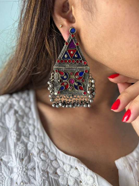 Vintage Afghan Earrings
