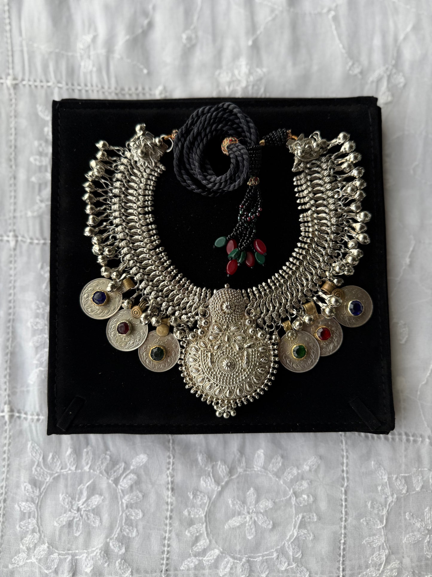 Silver plated Hybrid Choker