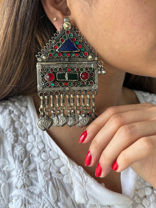 Vintage Afghan Earrings