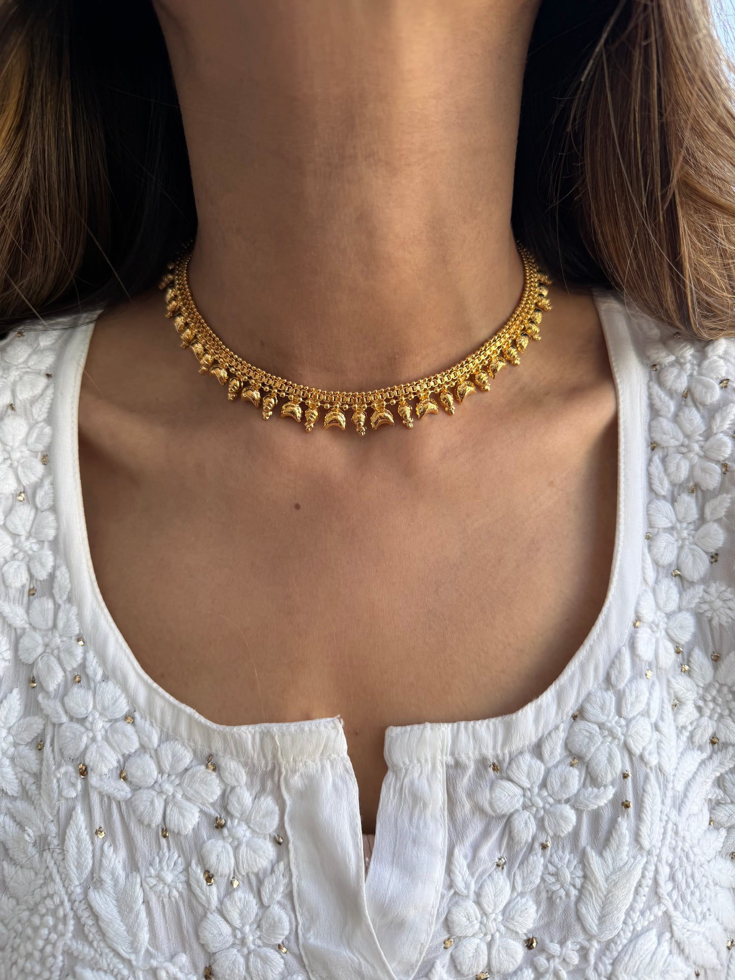 Gold Plated Minimalistic Choker