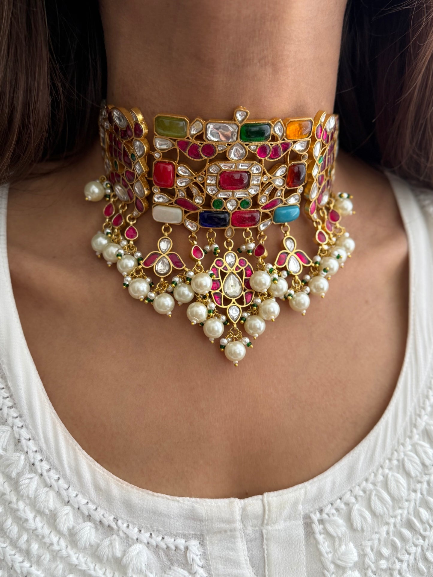 Gulnar Thappa Kundan Choker