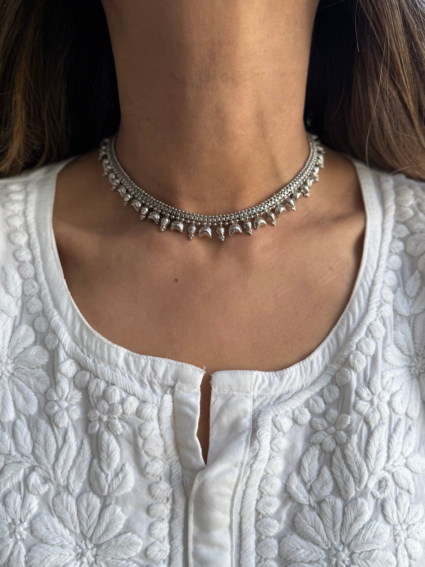 Silver Plated Minimalistic Choker