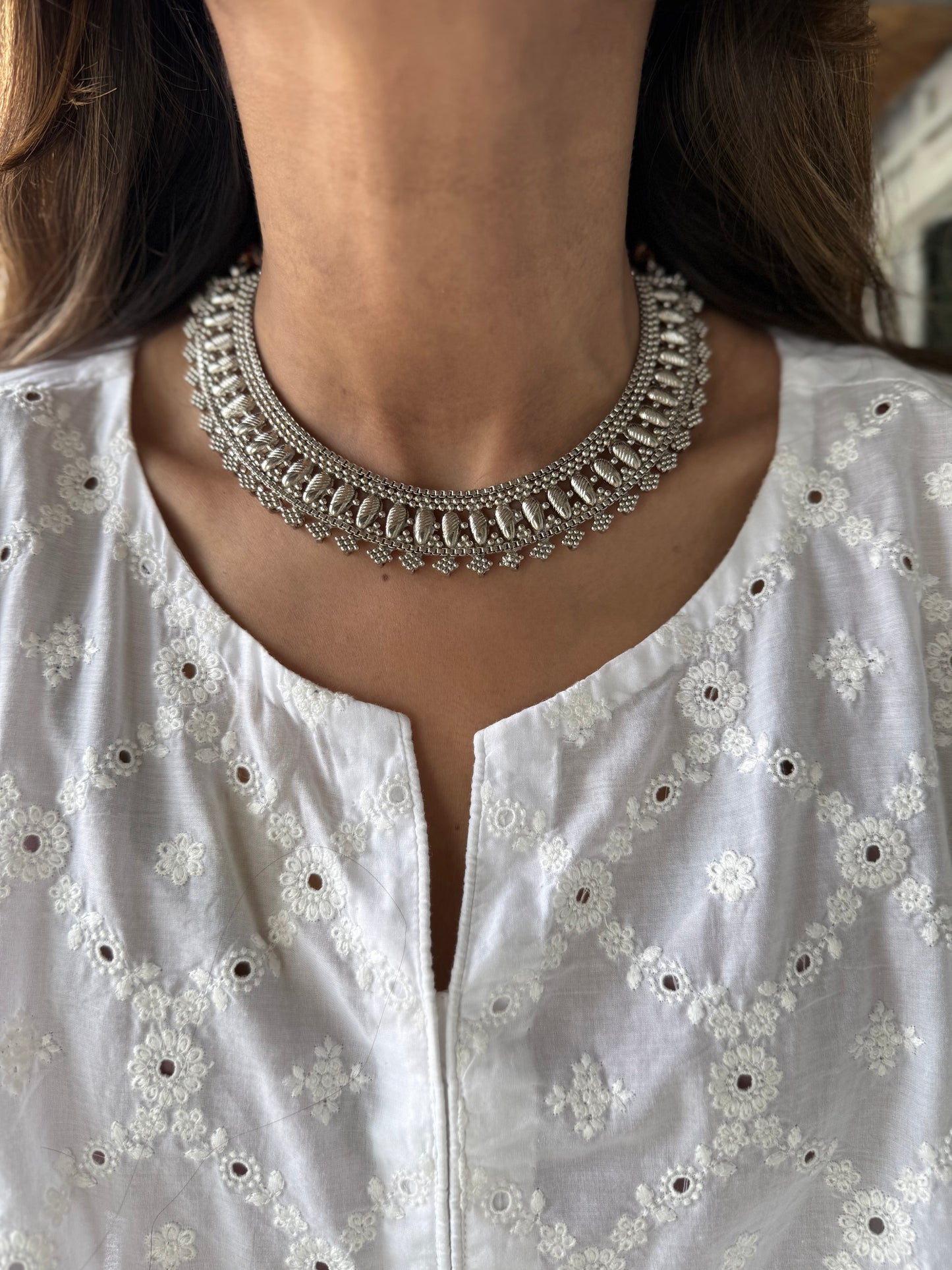 Silver Plated Choker