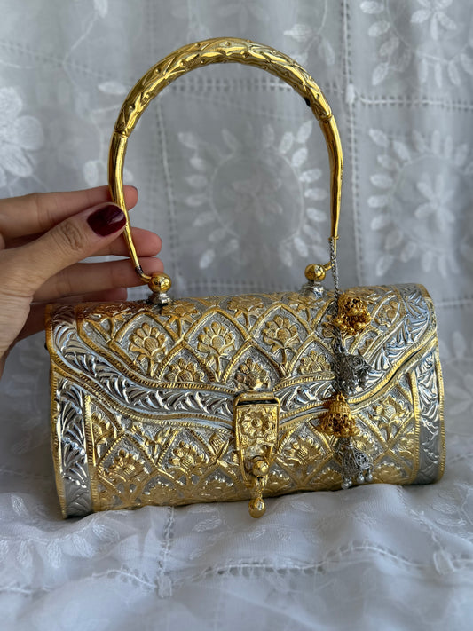 Gold / Silver Plated Chandni Clutch