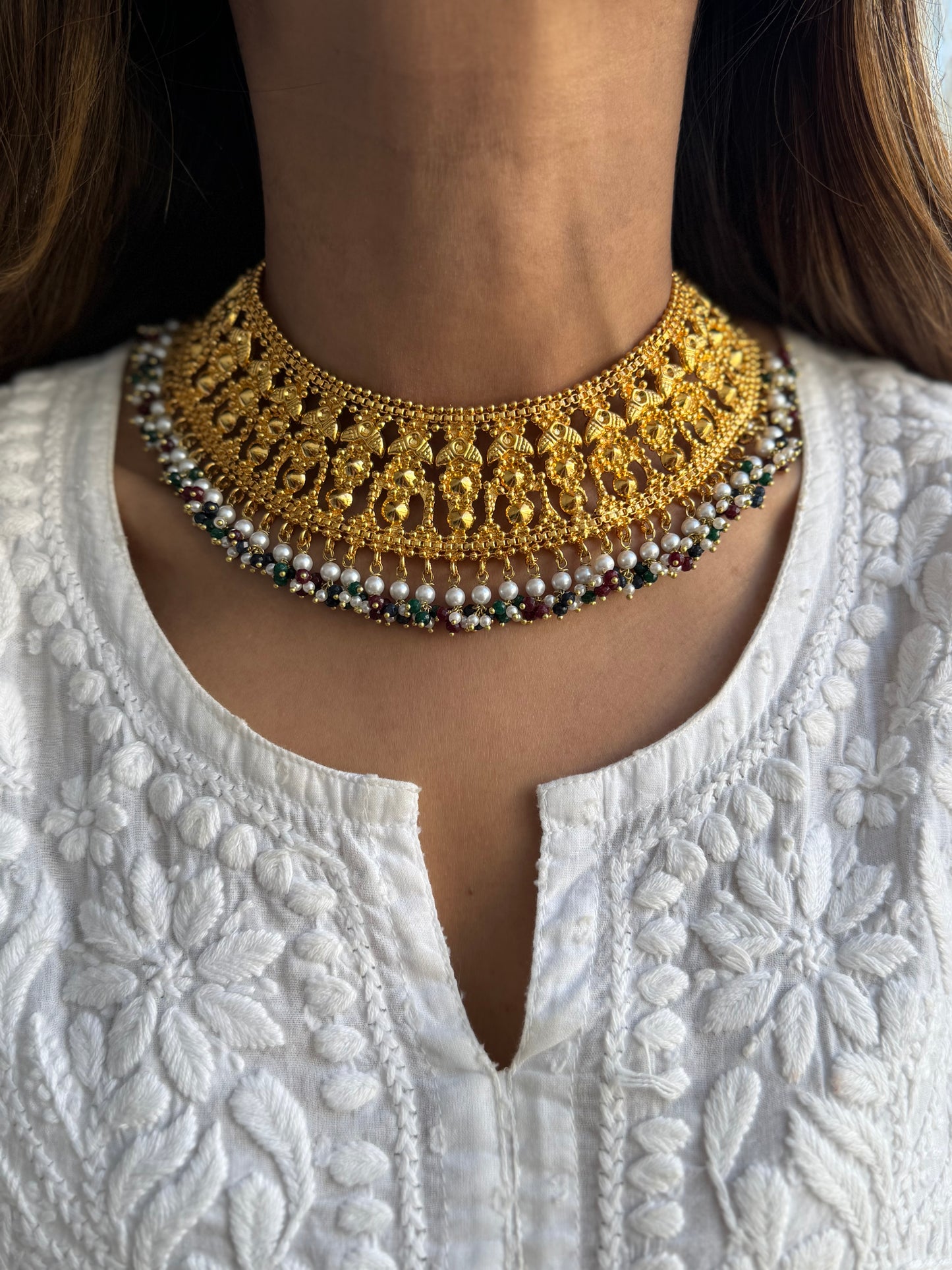 Gold Plated Noor Choker