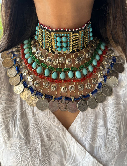 Classic Afghan Vintage Choker