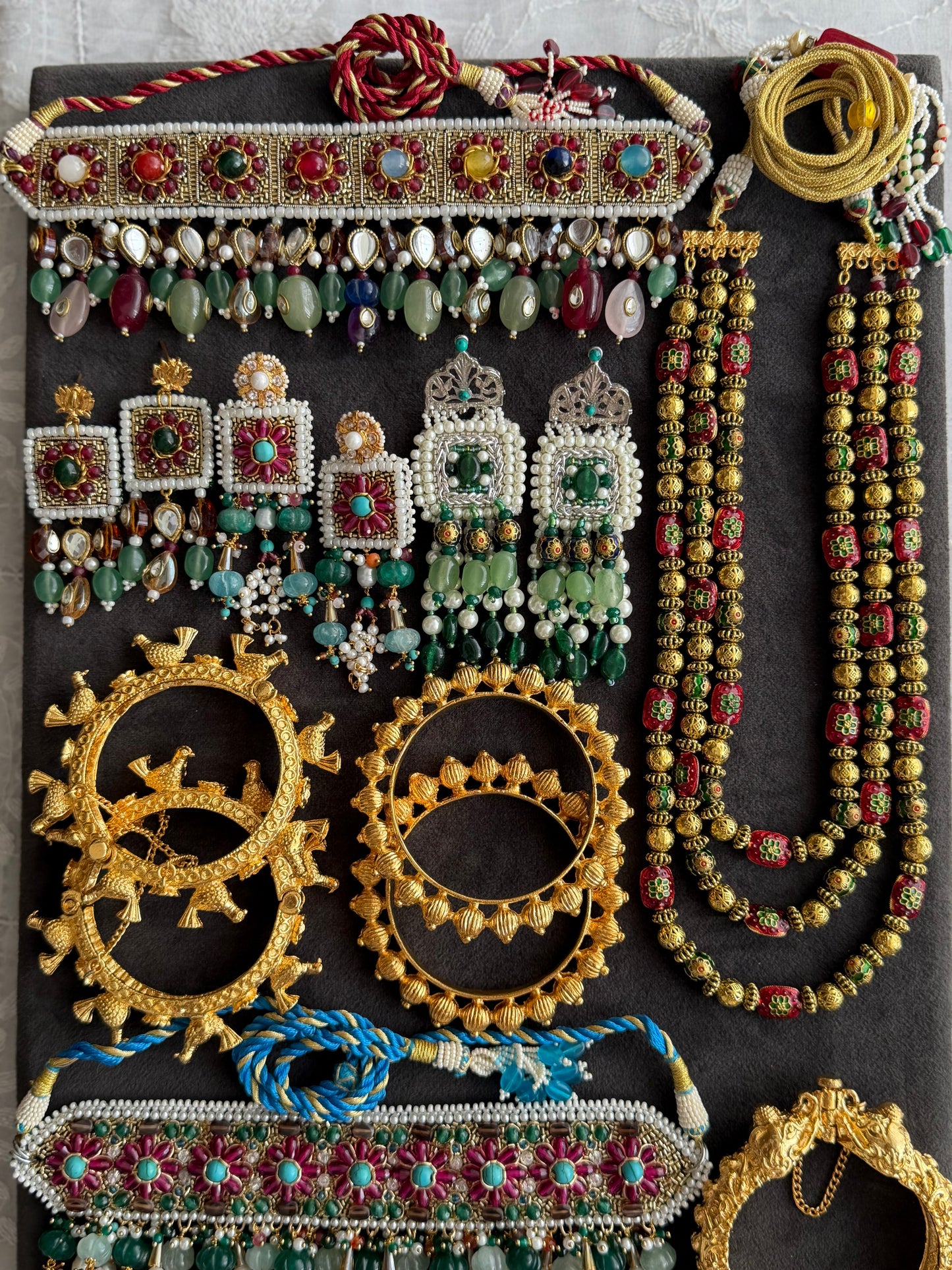 Indian Meena Matar Mala