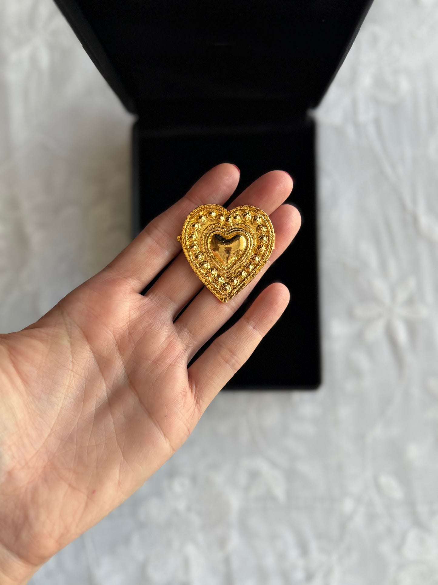 Gold Plated Pan Hairclip (SINGLE PIECE)
