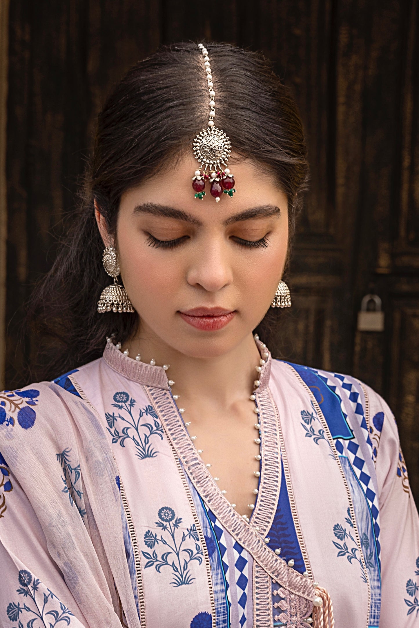 Pomegranate Ruby x Emerald silver Teeqa