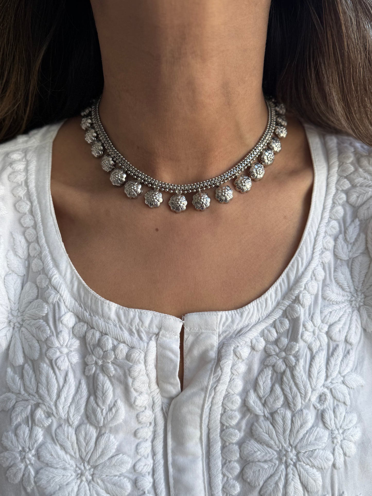 Silver Plated Minimalistic Choker