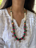 Handmade Tribal Ball Mala